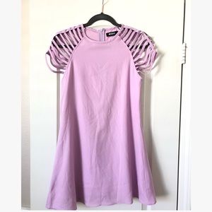 Misguided Purple Shift Dress